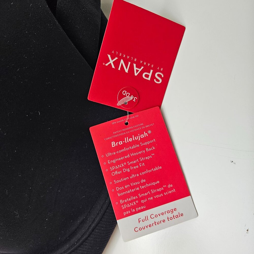 34. Spanx full coverage bra. NWT - Picture 5 of 6